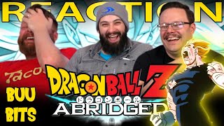 Dragon Ball Z Abridged  The Buu Bits Full Compilation REACTION [upl. by Dachia]