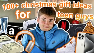 100 Christmas Gift Ideas for TEEN BOYS 2023 [upl. by Tnirb]