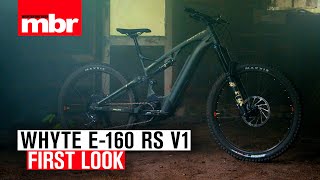 Whyte E160  Exclusive First Look  Mountain Bike RIder [upl. by Carmel]