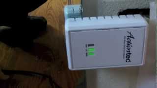 Powerline Network Adapter Actiontec Unboxing and Test [upl. by Adiehsar423]