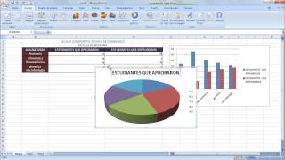 graficos estadisticos en excel [upl. by Atiekahs]