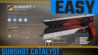 Easy Sunshot Catalyst Farm for Beyond Light [upl. by Monaco]