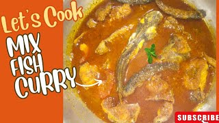 Mixed Fish Curry Kaise Banaye  Mixed Fish Curry Recipe  Goan Mixed Fish Curry  Fish Curry Recipe [upl. by Brice727]