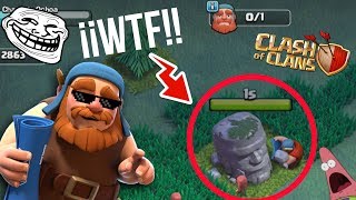 ¿Sabías que si eliminas la Estatua de Bárbaro pasa esto  Curiosidades Clash of Clans [upl. by Muns]