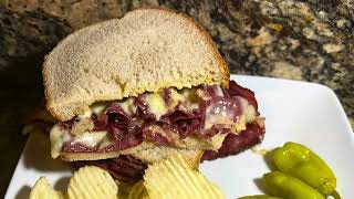 Pastrami sandwichcooking sandwich sandwich recipe [upl. by Scheer551]