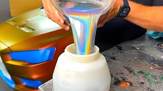 INSANE Holographic Rainbow Paint Over HyperShift BREAKS Reality Left us speechless [upl. by Draw177]