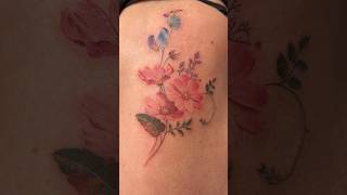 Family Birth Flowers Tattoo [upl. by Aronson908]