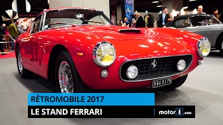 Rétromobile 2017  Découvrez lexposition Ferrari [upl. by Grove]