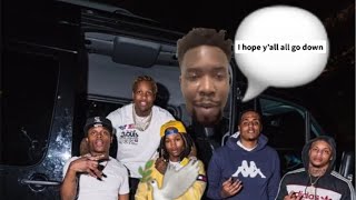 King AK47 disses Lil Durk LiL Varney and Tay Town which leads Tay Town members to respond to him 😳 [upl. by Llevaj]