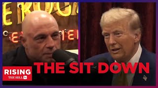 JOE ROGAN Bashes Media For Conflating Trump as Hitler But Also REVEALS A Human Side To TRUMP [upl. by Yrevi436]