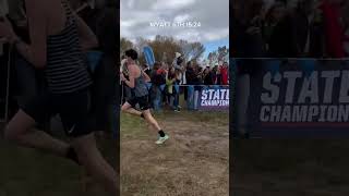 GREATEST IDAHO RACE EVER state running crosscountry win [upl. by Otreblada]