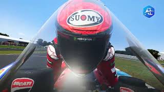 helmetcam onboard with Francesco Bagnaia  motogp2024 australiangp phillipisland race [upl. by Daniel]