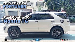 Fuel Contra 20quot paired with Monsta TG 265x50 R20 on Toyota Fortuner  RNH Tire Supply [upl. by Niwdla]