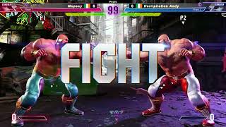 Mopsy Zangief vs Horripilation Andy Zangief  Street Fighter 6 Losers Round 3  Level 1 [upl. by Emylee]