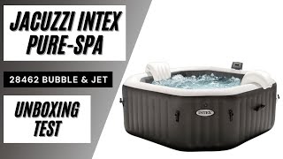 Jacuzzi Intex Pure Spa 28462 Bubble amp Jet unboxing i test [upl. by Mansfield]