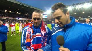 RICKSEN TRIBUTE MATCH  Fernando Ibrox Address [upl. by Aehcsrop888]