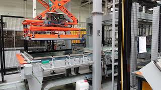 Pantograph palletizer TECHMET [upl. by Tanner]