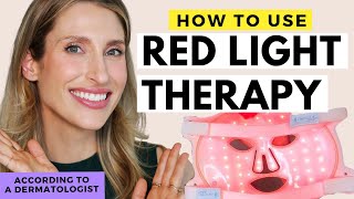 Dermatologist Explains Red Light Therapy at Home Worth it for AntiAging Best Devices [upl. by Ebeneser]