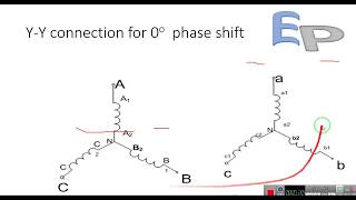 Star Star connection  hindi  three phase transformer [upl. by Suidualc]