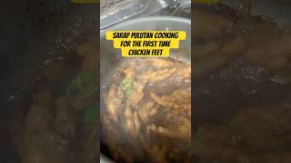 chickenfeet adobo shortvideo cookingforthefirsttime lifeinjapan [upl. by Ymeraj15]