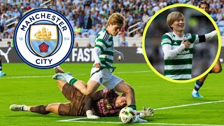 Kyogo Furuhashi vs Manchester City  WELCOME TO MANCHESTER CITY  GOAL amp SKILLS 🇯🇵 [upl. by Sivrep]