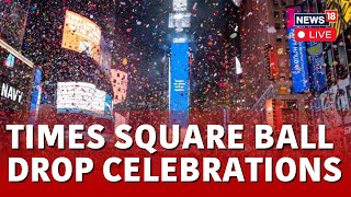 Times Square Live  Watch LIVE The New Year’s Eve 2024 Ball Drop And Festive Performances  N18L [upl. by Madonna165]