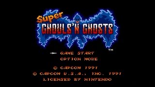 Super Ghouls N Ghosts  SNES Longplay Perfect Run Secret Ending [upl. by Burger]