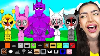 INCREDIBOX SPRUNKI Sinner Edition NEW SIGMA ALL REACTIONS  SUS [upl. by Adnicul939]