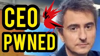 CD Projekt Red CEO ATTACKS YouTuber Exposing DEIESG Agenda [upl. by Hamrah]