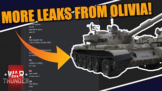 War Thunder  OLIVIAs LEAKS MORE TANKS for China and other NATIONS [upl. by Agosto117]