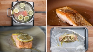 4 Ways To Cook Salmon [upl. by Rochelle]