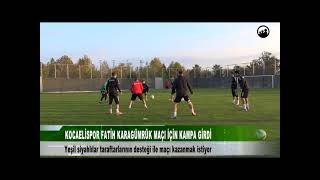 KOCAELİSPOR KARAGÜMRÜK MAÇINA HAZIR [upl. by Chaing729]