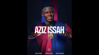 ABDUL AZIZ ISSAH  Welcome To Barcelona 2024 🔵🔴 Magic Goals Skills amp Assists HD [upl. by Airotkiv]