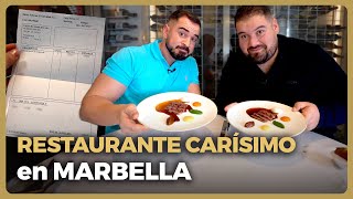 El RESTAURANTE más CARO de ANDALUCÍA ft ANTONIO GUTIERREZ MASMAS  NO CREERÁS sus PRECIOS… [upl. by Nolrah729]