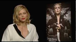 Snow White and the Huntsman Interview  Charlize Theron [upl. by Deeraf297]