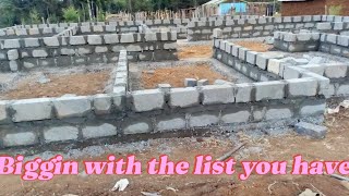 Biggin with the list you haveas low as 200k build a 3bedroom house [upl. by Edmee]