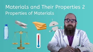 Materials and Their Properties 2  Properties of Materials  Elementary Science for Kids [upl. by Crowley]