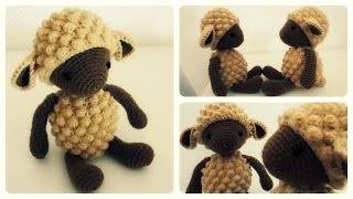 Häkelschaf Teil 22  Tutorial  Crochet Sheep eng sub [upl. by Acinna41]