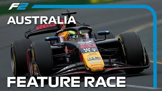 F2 Feature Race Highlights  2024 Australian Grand Prix [upl. by Masuh583]