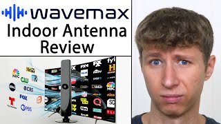 WaveMax Indoor TV Antenna Review  Does It Really Work [upl. by Sirama136]