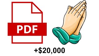 She makes 10kmonth selling simple pdf files [upl. by Enilarak]