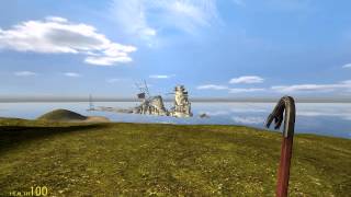 Garrys Mod  The Yamato death animation [upl. by Lukin]