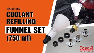 Coolant Refilling Funnel Set Patented [upl. by Suilenrac582]