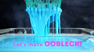 Fun Science Project for Kids Oobleck Teaser [upl. by Aem]