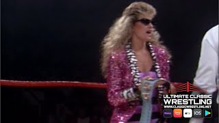 Wendi Richter vs Peggy Lee Leather UWFWWOW [upl. by Alatea]