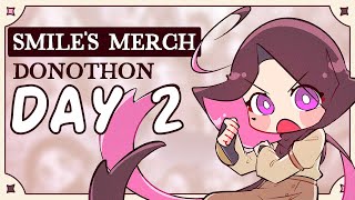 COOKING AND JACKBOX SMILE MERCH X DONATHON STREAM DAY 2 [upl. by Innob]