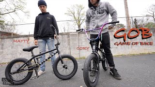 WE BUILT UP NEW 16quot BMX BIKES AND PLAYED A GAME OF BIKE [upl. by Siocnarf657]