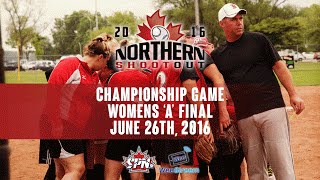 2016 Northern Shootout  Womens quotAquot National Championship [upl. by Airbmac]