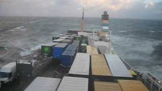 Storm on North Sea Part 1 [upl. by Aldred465]