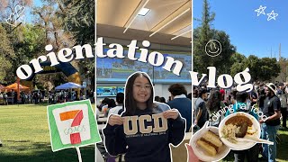 uc davis orientation vlog 2024 [upl. by Elorac]